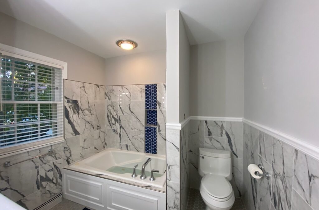 Remodeled Bathroom on house on Lake of the Isles